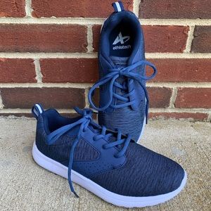 Navy Athletech Athletic Shoes Size 9 NWOT